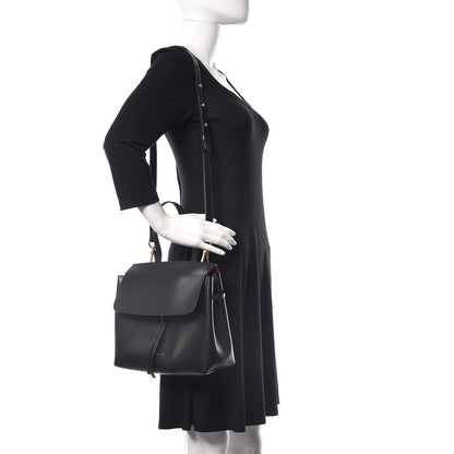 Mansur Gavriel Calfskin Mini Lady Bag Black Flamma 2 of 12