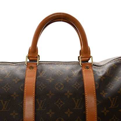 Louis Vuitton Monogram Keepall Bandouliere 50 7 of 9