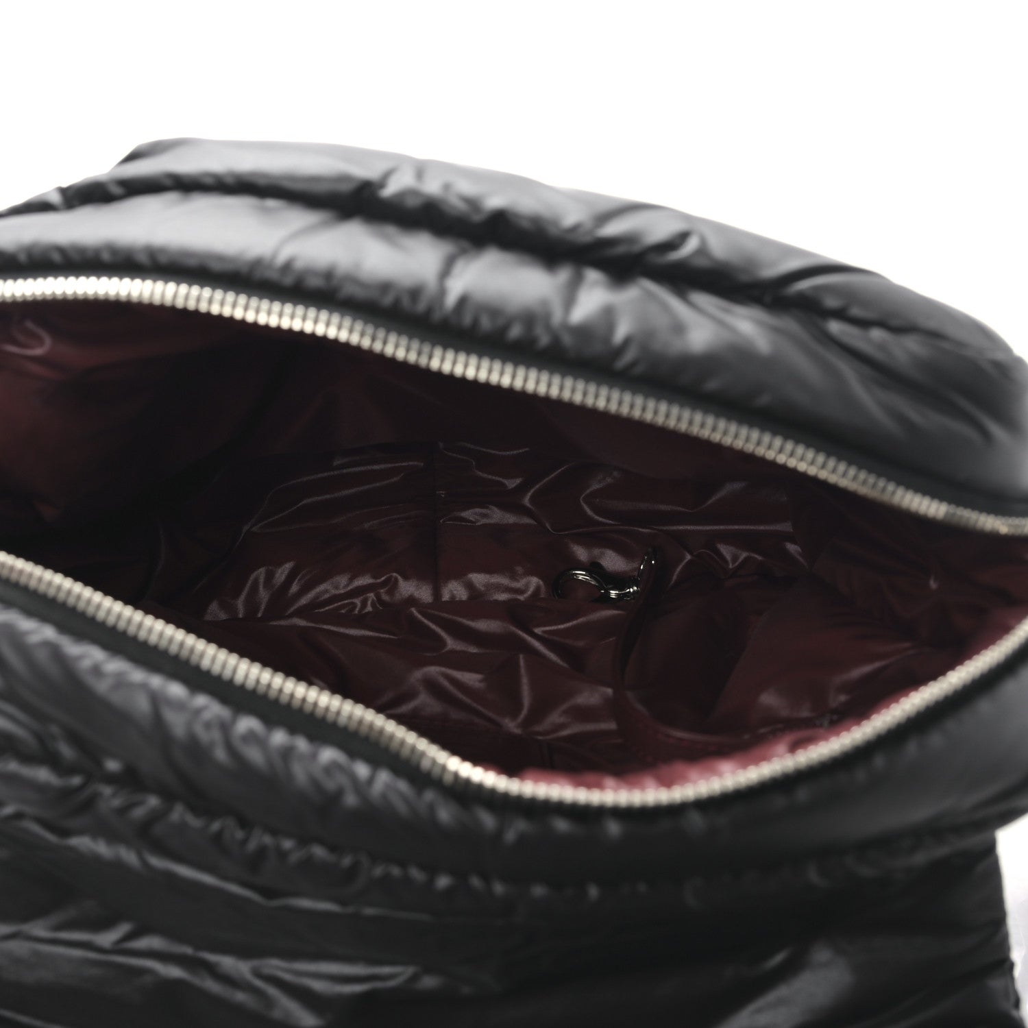 Chanel Nylon Small Coco Cocoon Messenger Bag Black 5 of 9