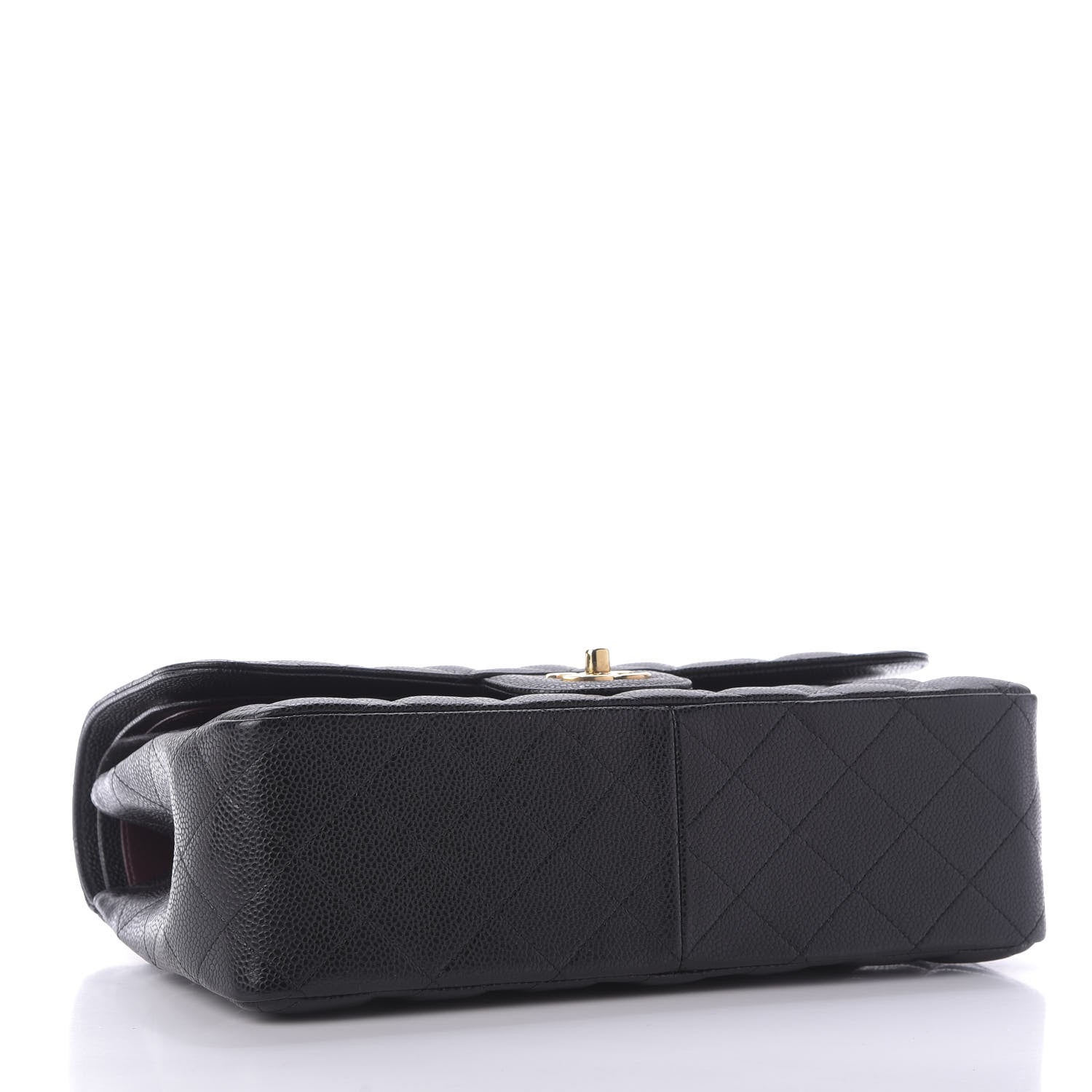 Chanel Caviar Quilted Jumbo Double Flap Black 4 of 10