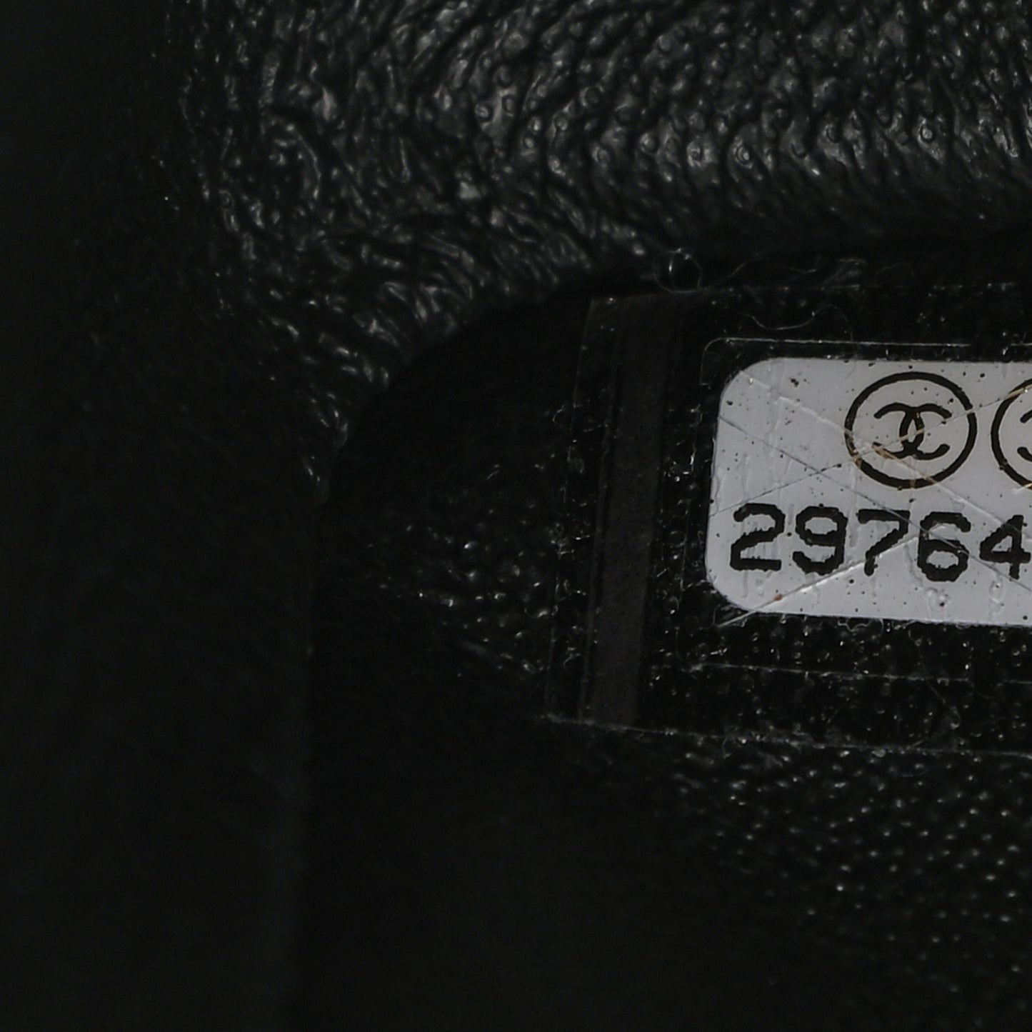 Aged Calfskin Quilted 2.55 Reissue Mini Flap Black