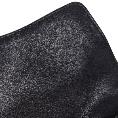 Gucci Goatskin Studded Crystal Horsebit Clutch Black 9 of 9