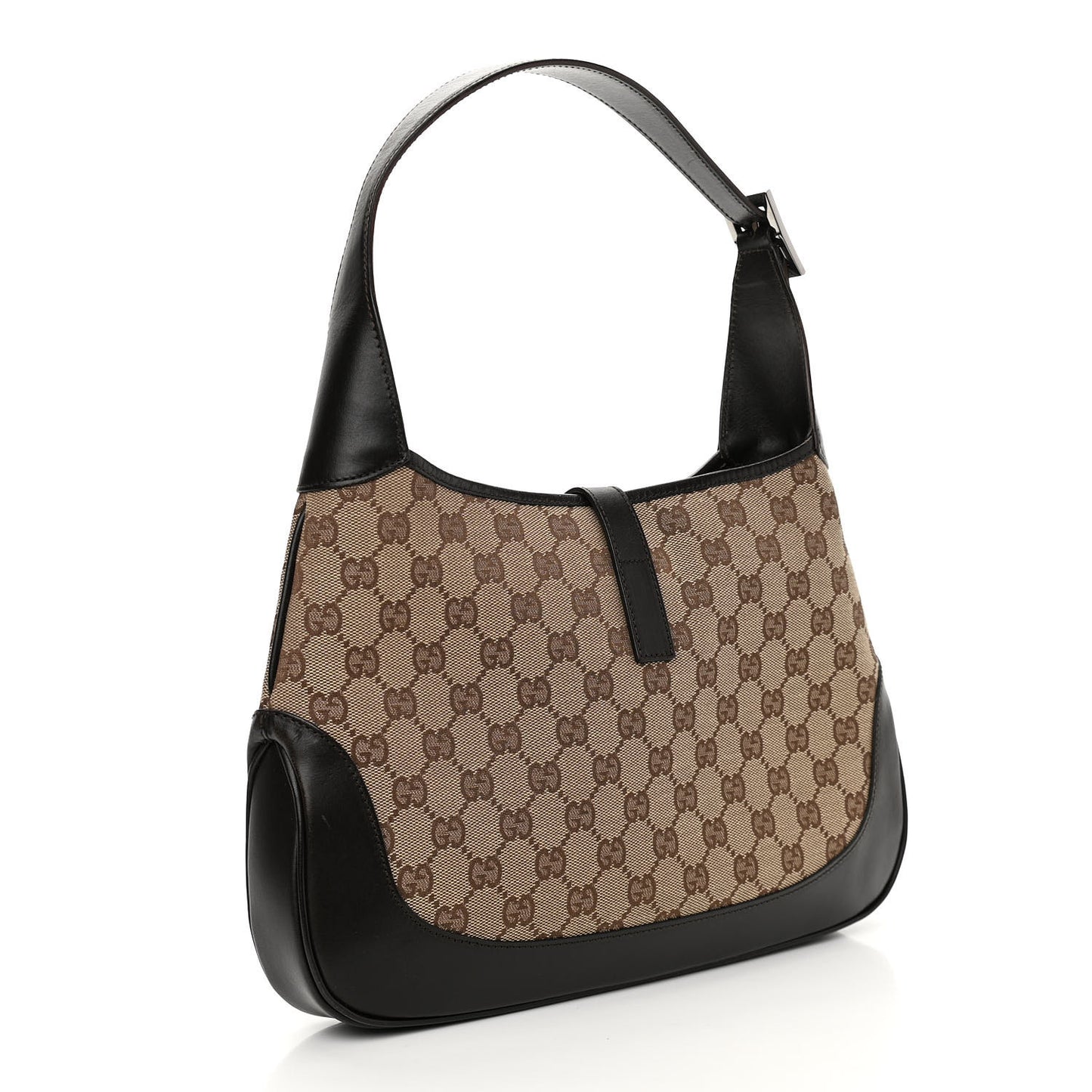 Monogram Web Jackie O Hobo Dark Brown