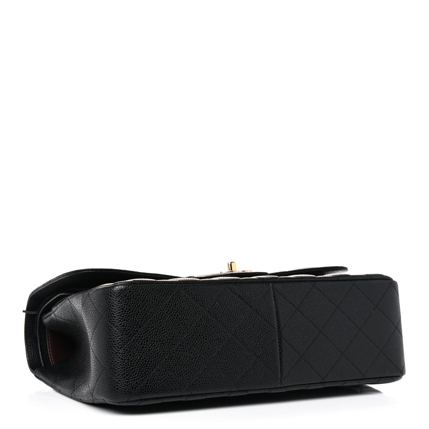 Chanel Caviar Quilted Jumbo Double Flap Black 3 of 9