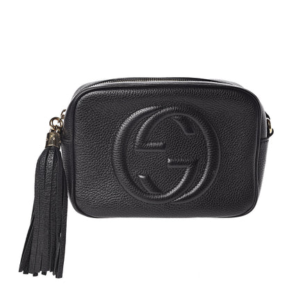 Gucci Pebbled Calfskin Small Soho Disco Bag Black 1 of 10