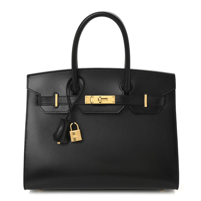 Hermes Box Birkin Sellier 30 Black 1 of 11