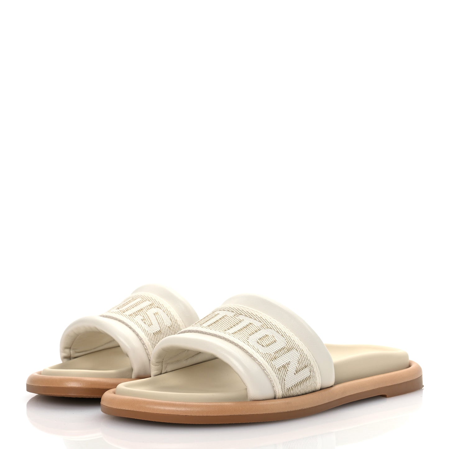 LV Bliss Womens Comfort Mules 36 Ecru
