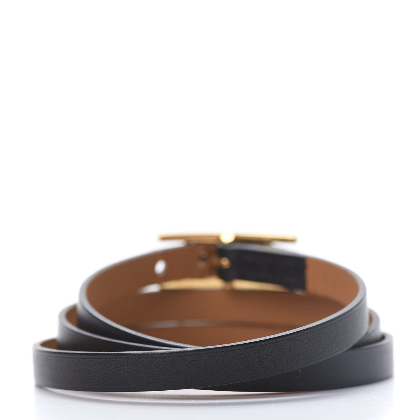 Chamonix Hapi 3MM Triple Tour Wrap Bracelet S Black