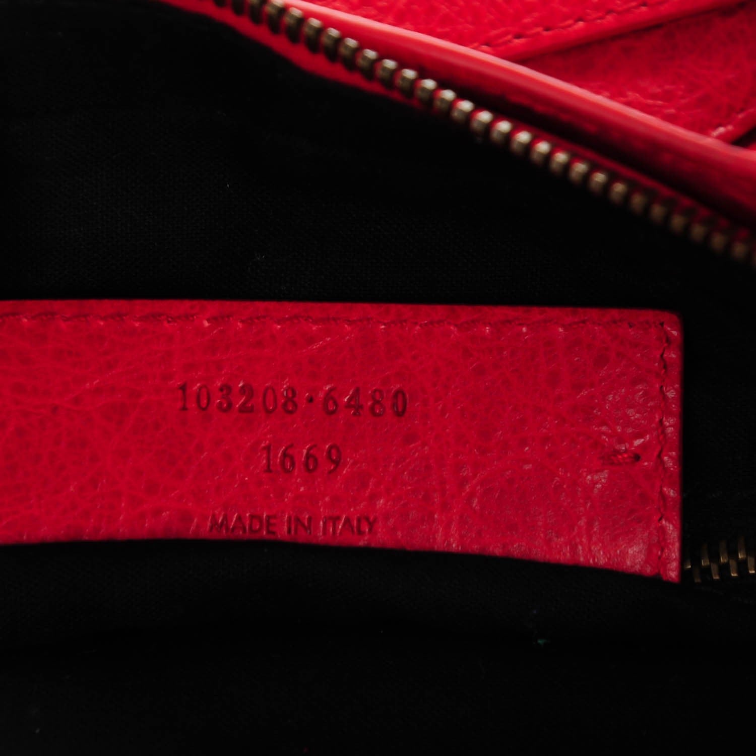 Balenciaga Agneau Classic Hardware First Rouge Coquelicot 7 of 7