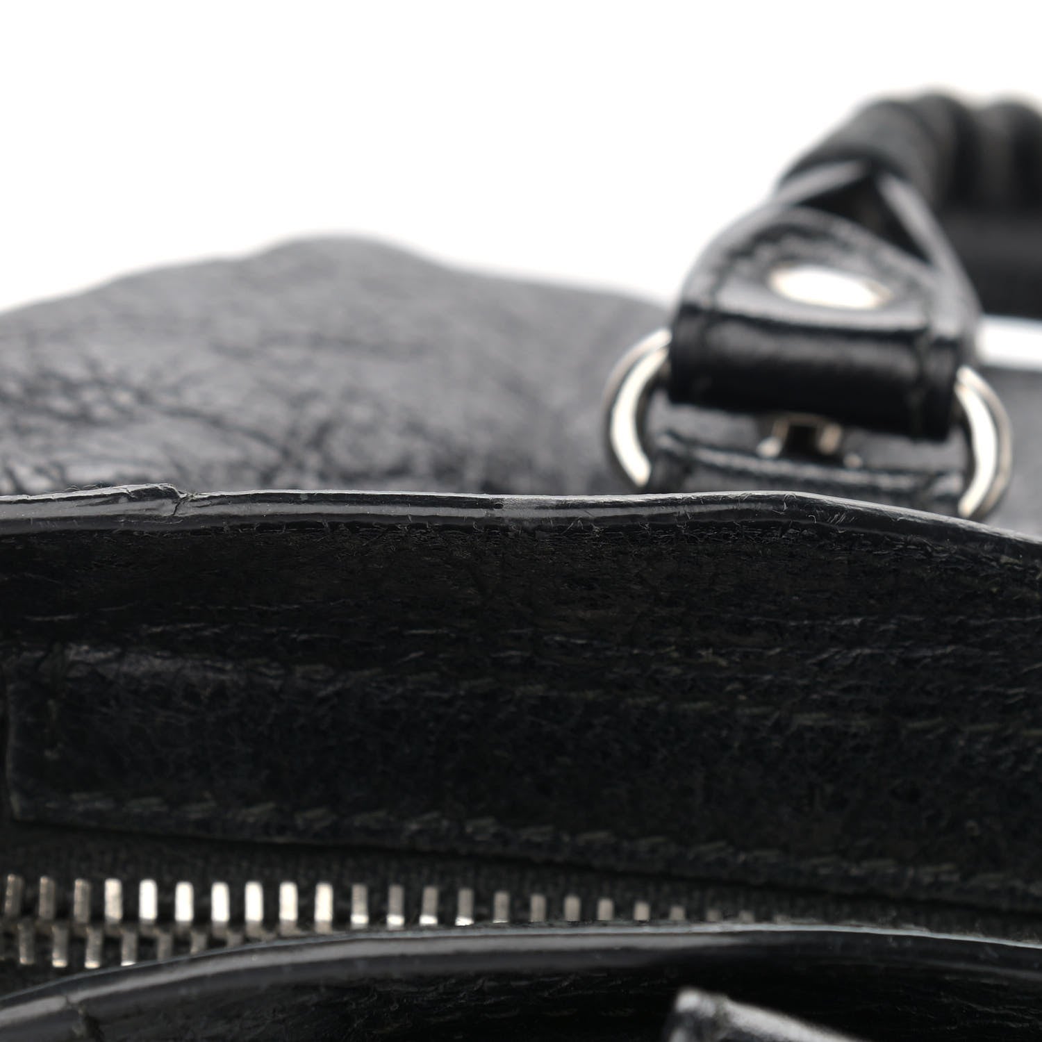 Balenciaga Agneau Classic Silver Hardware S City Black 12 of 12