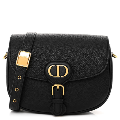 Christian Dior Grained Calfskin Medium Bobby Flap Black 1 of 9