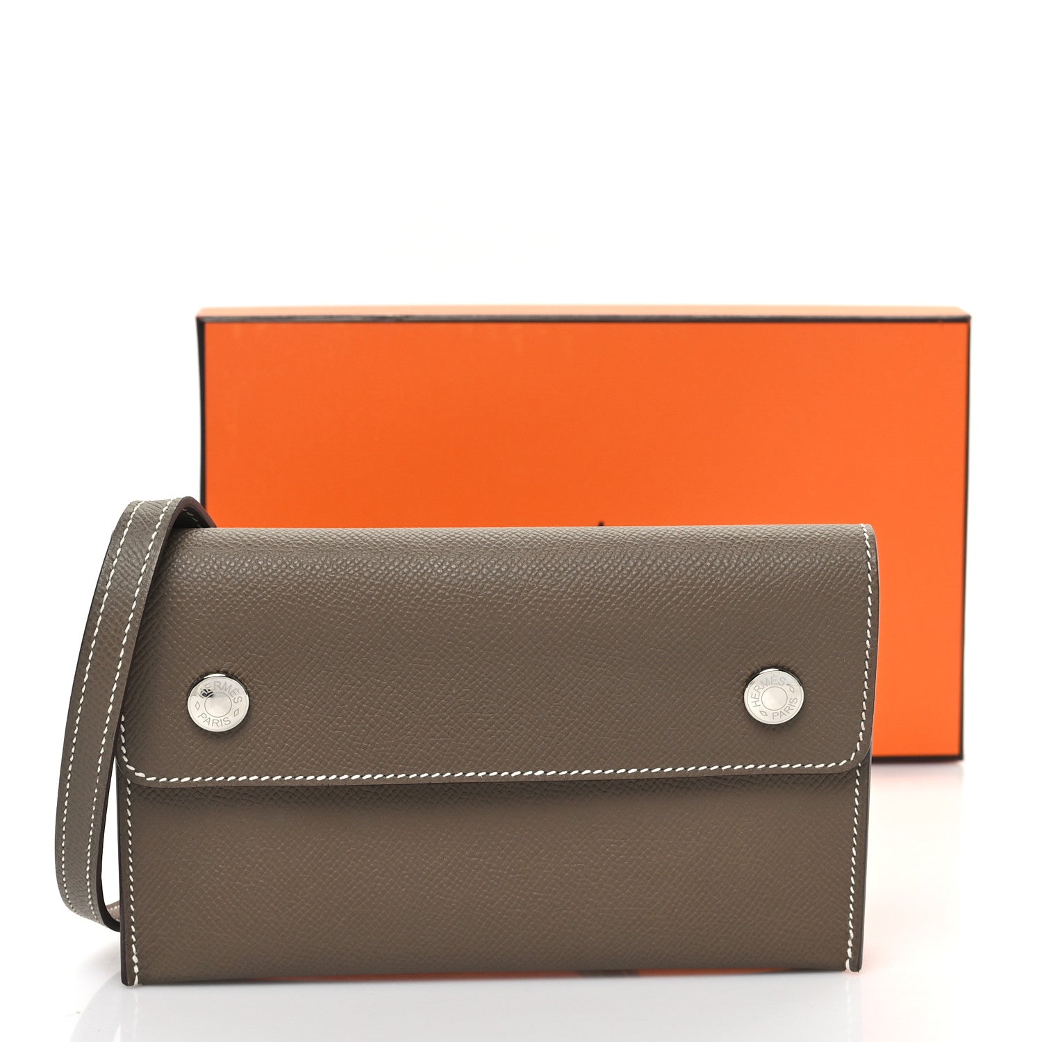 Hermes Epsom Hermesnap Wallet Etoupe 11 of 11