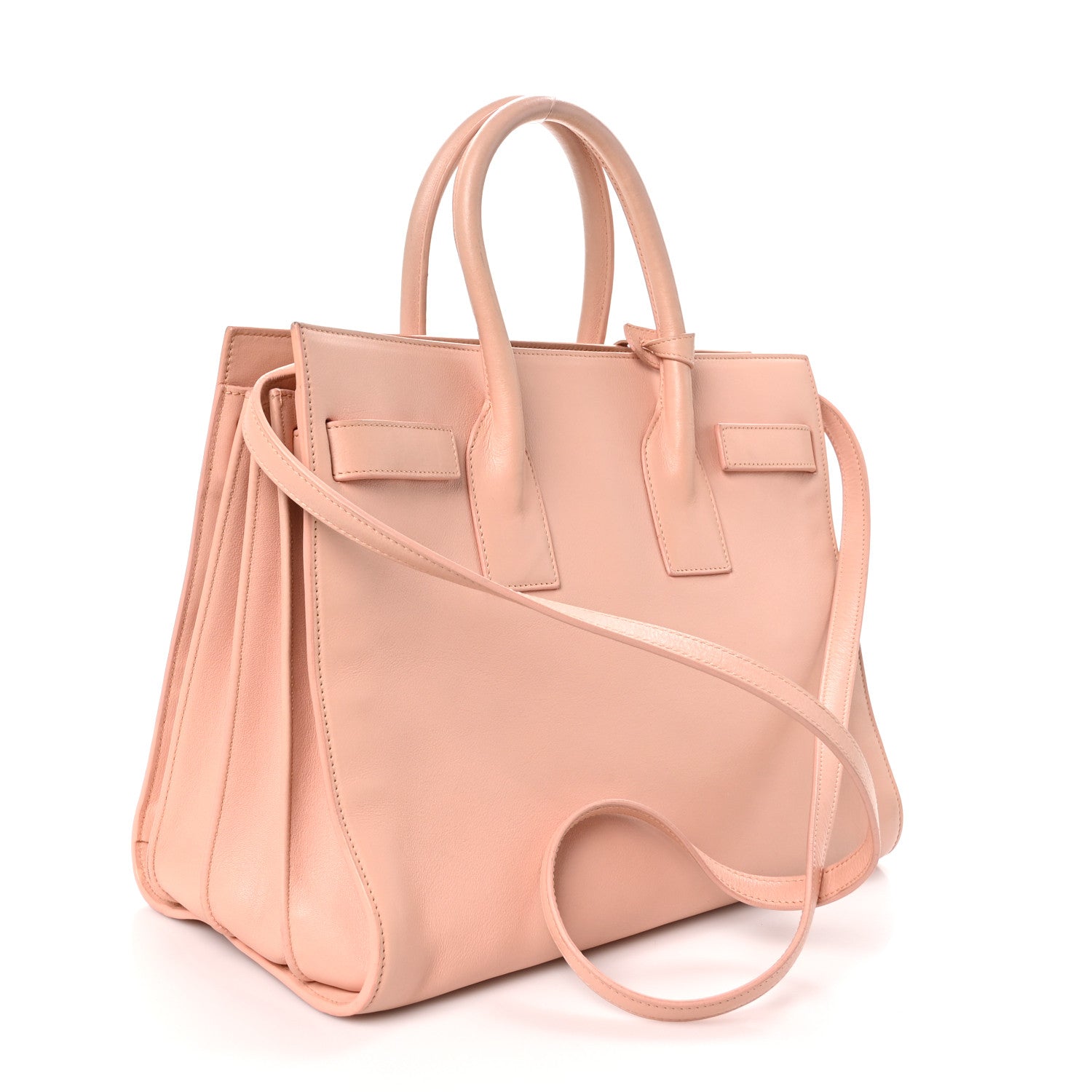 Saint Laurent Calfskin Small Sac De Jour Light Blush 3 of 11