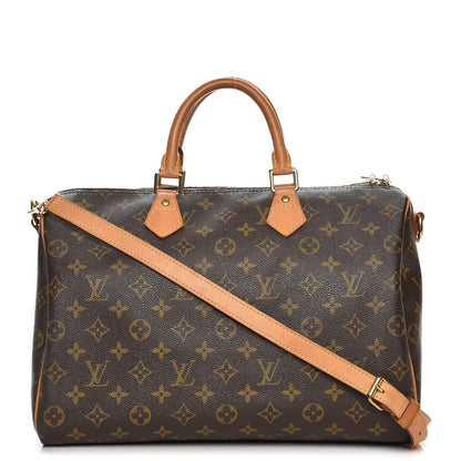 Louis Vuitton Monogram Speedy Bandouliere 35 1 of 14