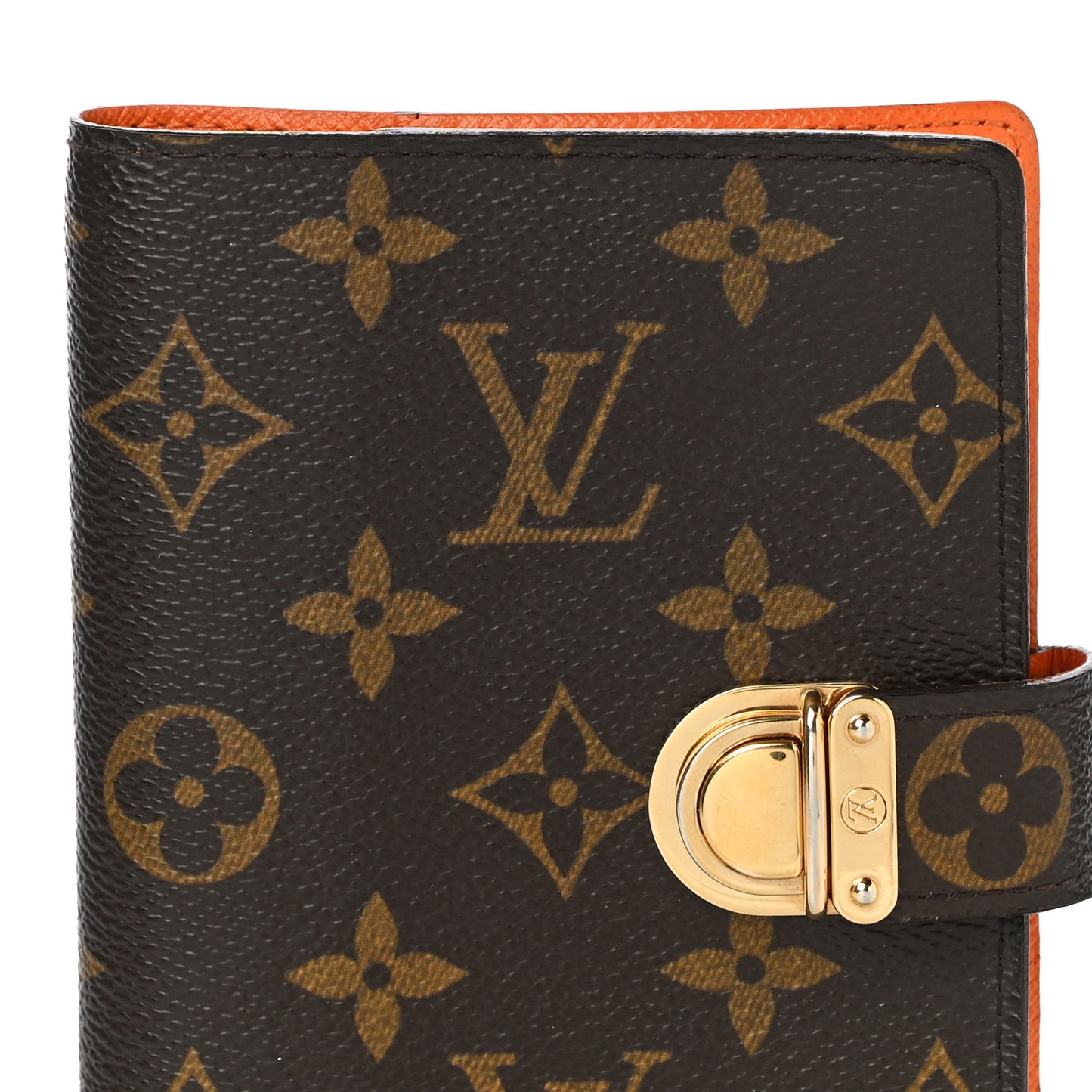 Monogram Koala Small Ring Agenda PM Orange
