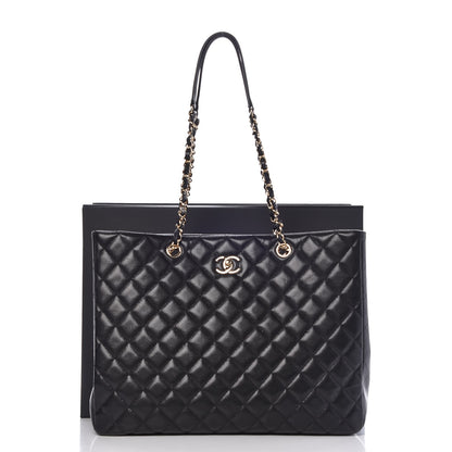 Chanel Caviar Quilted Large Shopping Tote Black 8 of 8