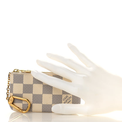 Louis Vuitton Damier Azur Key Pouch 2 of 8