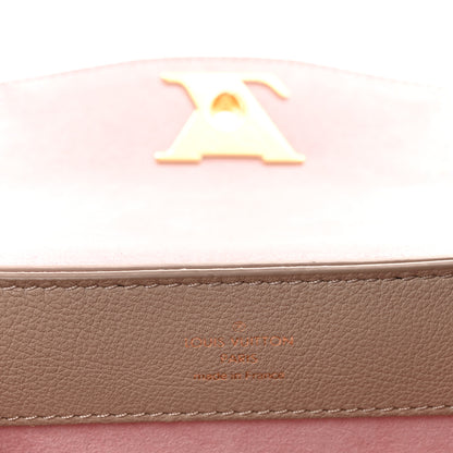 Louis Vuitton Soft Calfskin Mini Lockme Ever Greige 6 of 9
