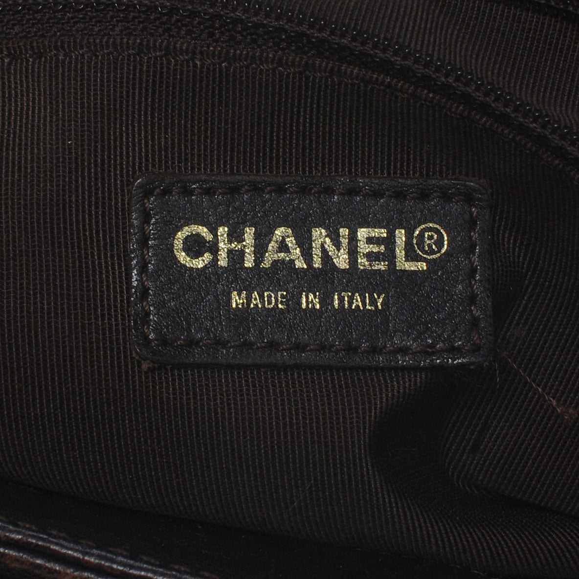 Chanel Caviar Cerf Shopper Tote Dark Brown 9 of 16