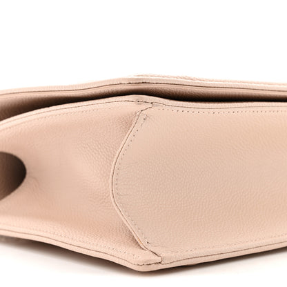 Christian Dior Grained Calfskin Medium Diorama Flap Bag Nude 9 of 15