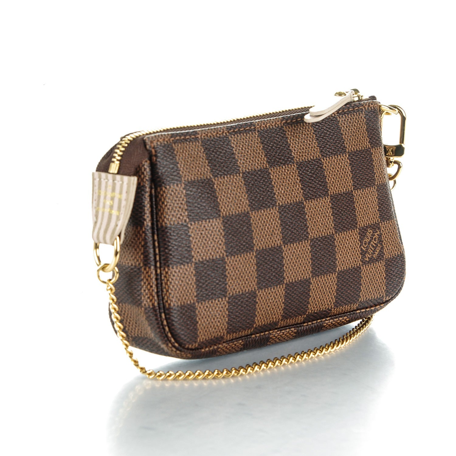 Louis Vuitton Damier Ebene Trunks and Locks Mini Pochette Accessories 3 of 7