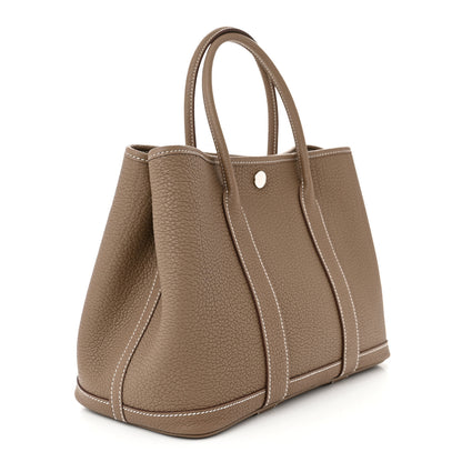 Hermes Negonda Garden Party 30 TPM Etoupe 3 of 12