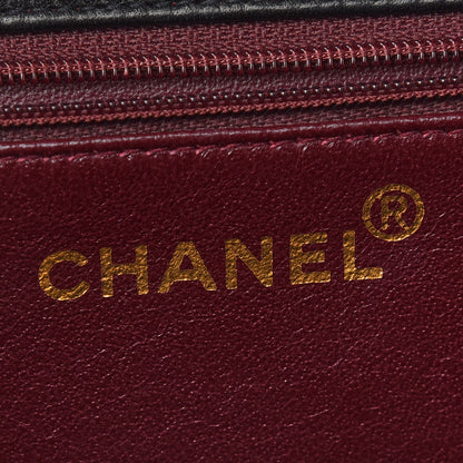 Chanel Lambskin Quilted Medium Single Flap Black 5 of 9