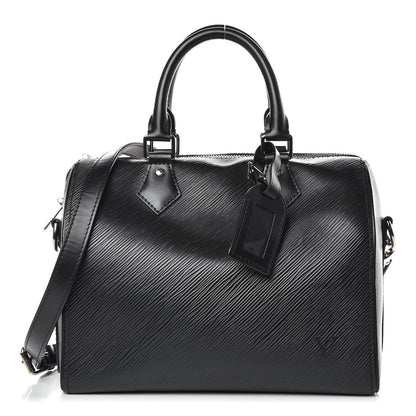 Louis Vuitton Epi Speedy Bandouliere 25 Black 1 of 8