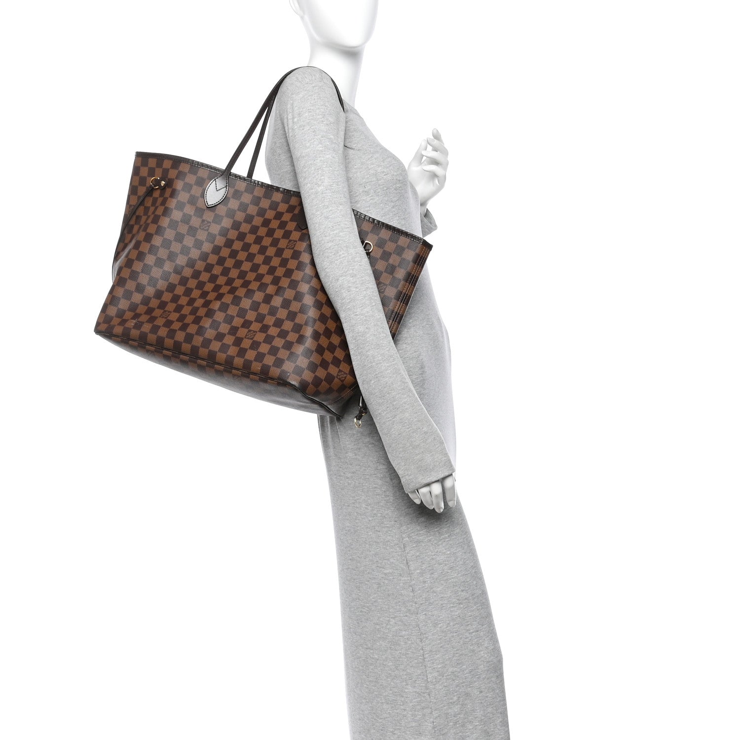 Louis Vuitton Damier Ebene Neo Neverfull GM 2 of 14