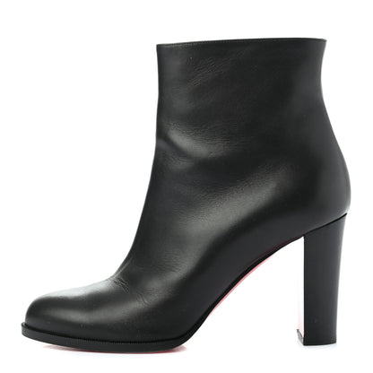 Christian Louboutin Calfskin Adox 85 Ankle Boots 41 Black 1 of 7