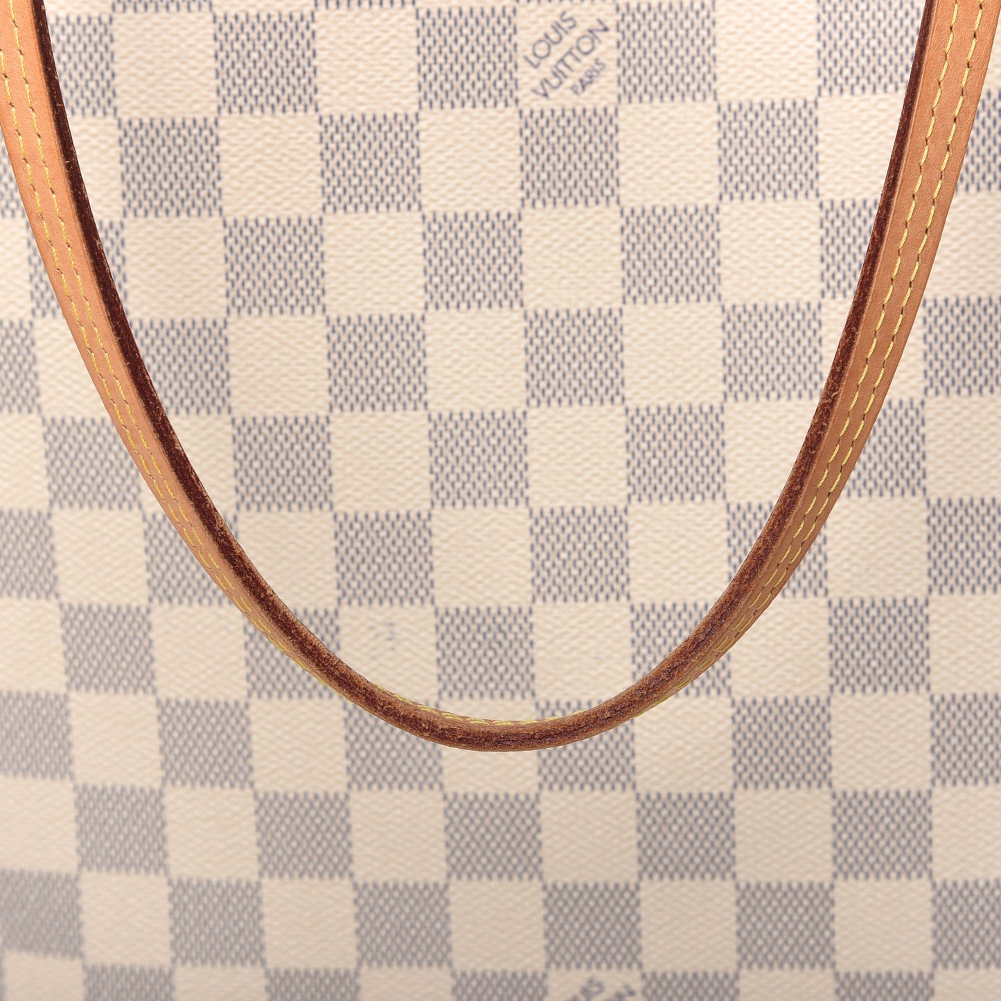 Damier Azur Neo Neverfull MM Rose Ballerine