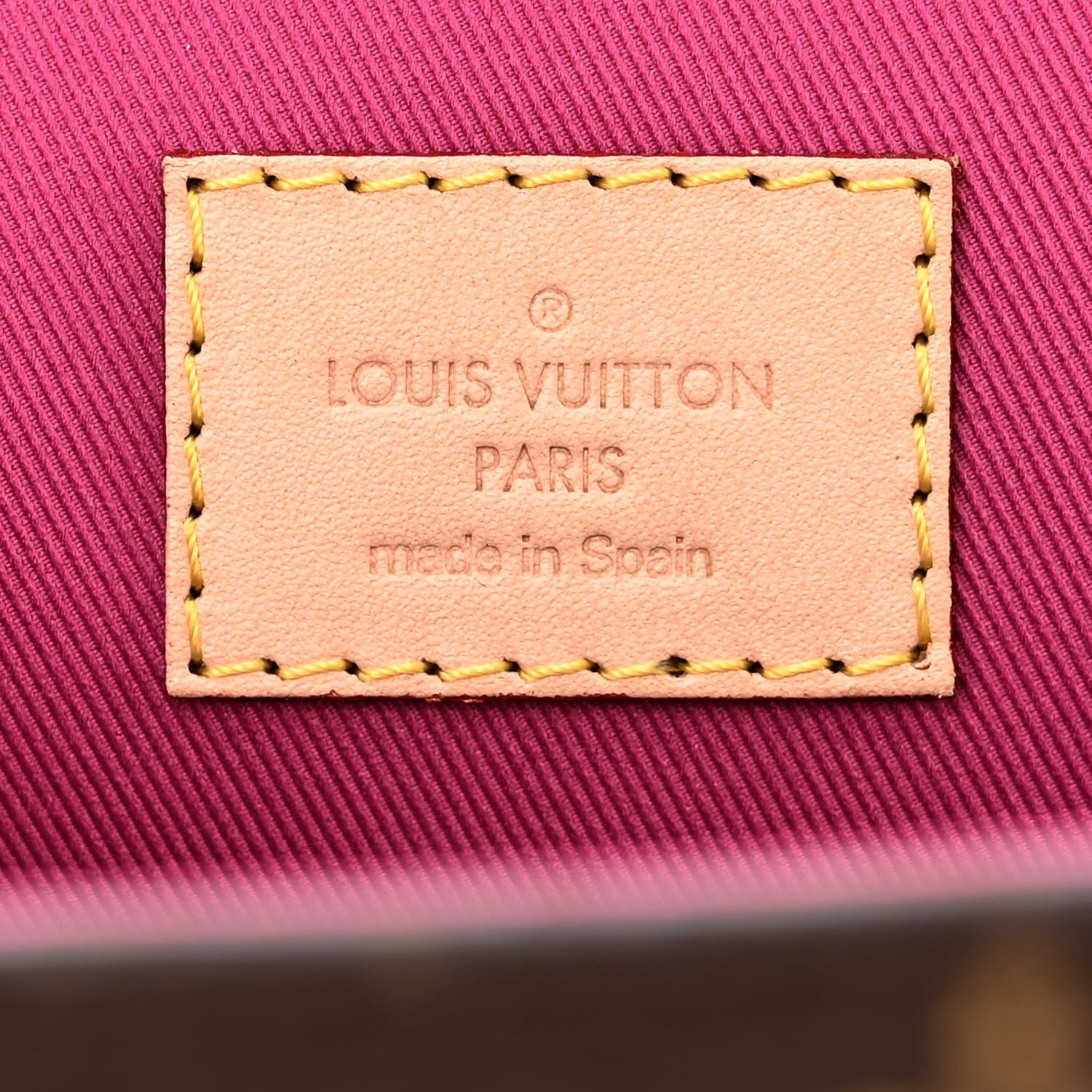 Louis Vuitton Monogram Cluny BB Bordeaux Fuchsia 6 of 14
