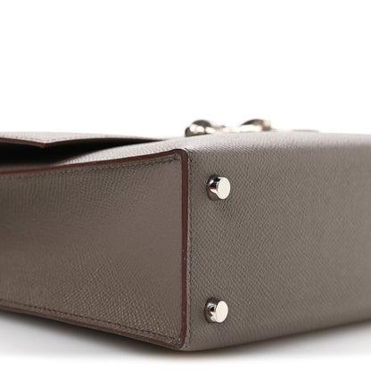 Hermes Epsom Verrou 21 Etain 9 of 11