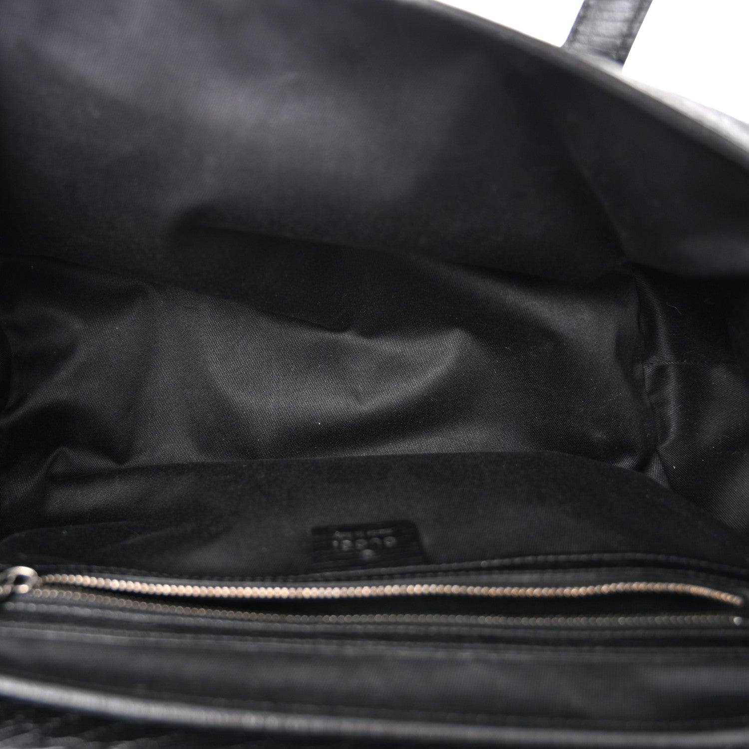 Gucci Monogram Bamboo Bullet Bag Black 5 of 10