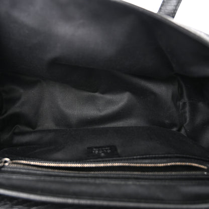 Gucci Monogram Bamboo Bullet Bag Black 5 of 10
