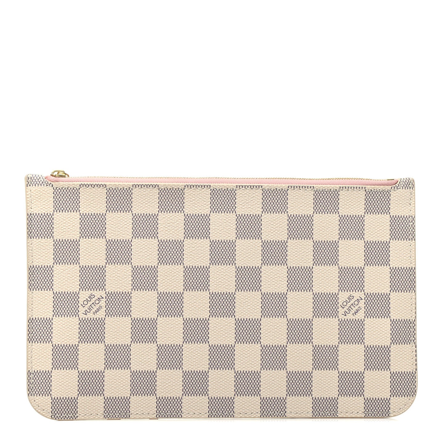 Damier Azur Neverfull MM GM Pochette Rose Ballerine