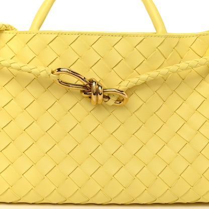 Bottega Veneta Nappa Intrecciato Small East West Andiamo Shoulder Bag Sherbert 9 of 11
