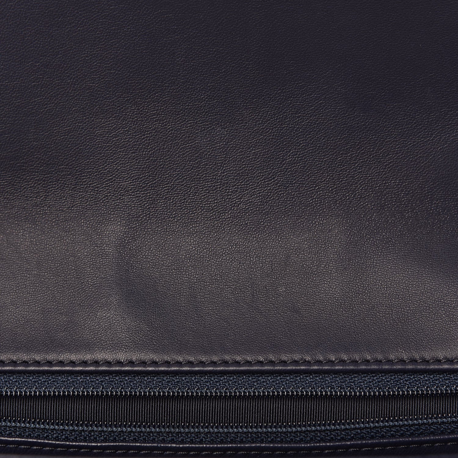 Chanel Lambskin Quilted Elementary Chic Flap Navy 11 of 13