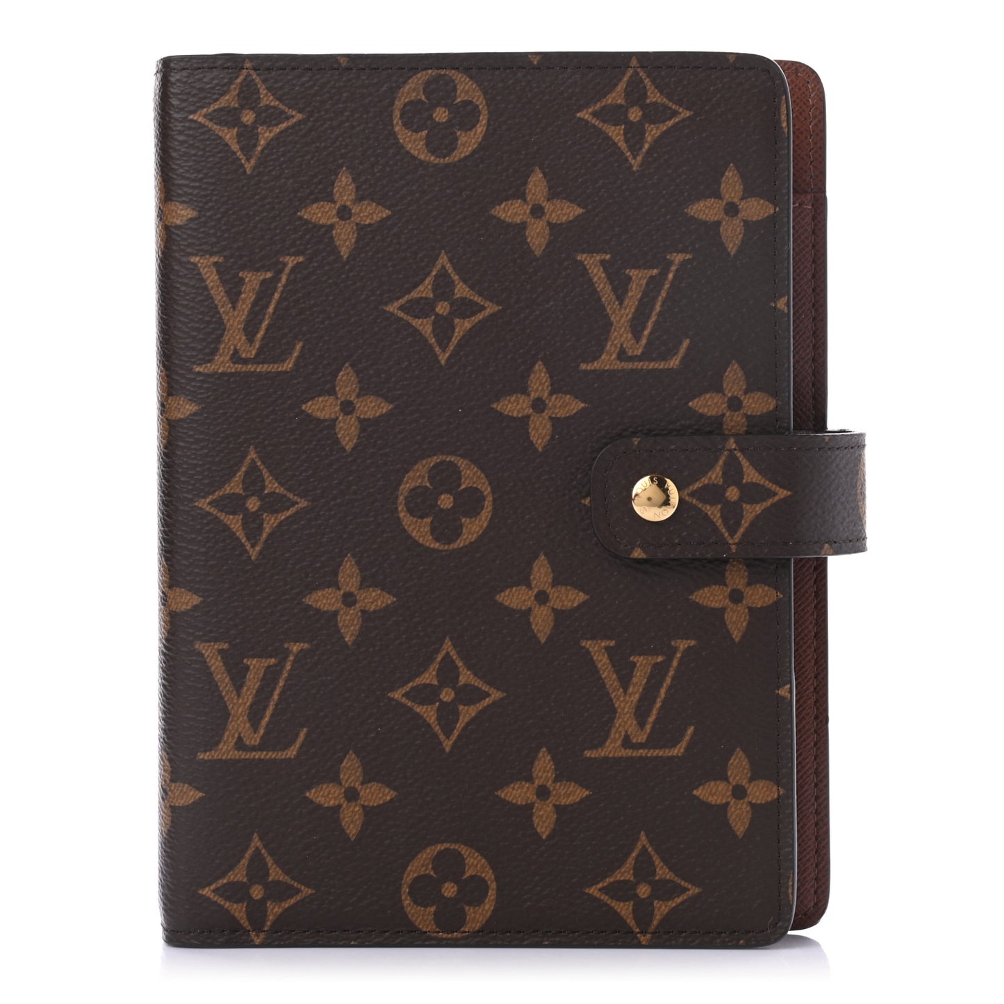 Monogram Medium Ring Agenda Cover