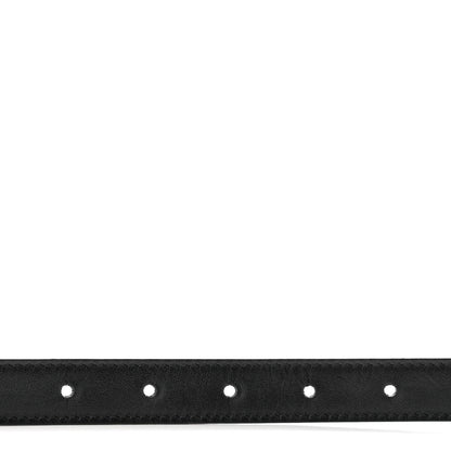 Gucci Calfskin Double G 20mm Belt 80 32 Black 3 of 6