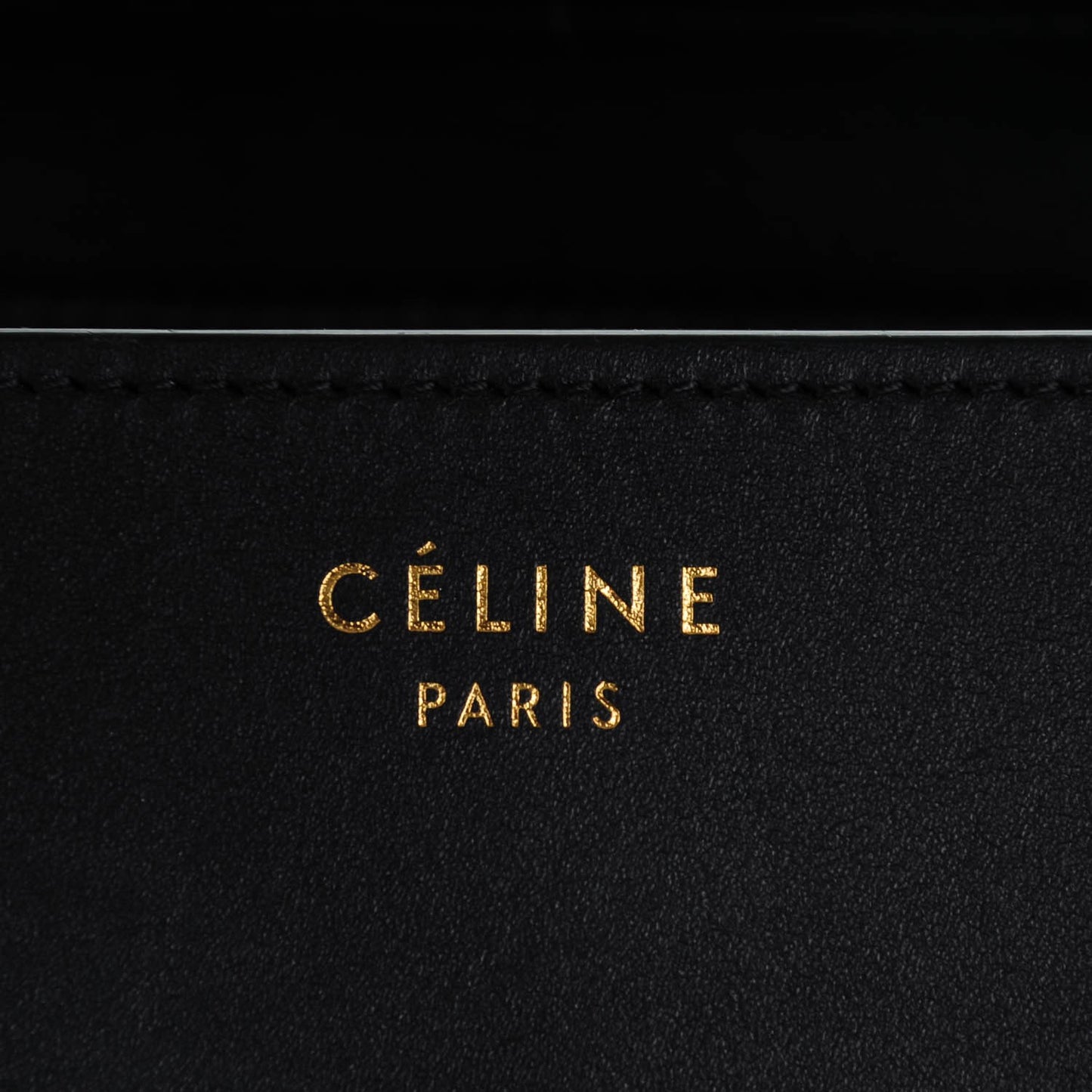 Smooth Calfskin Mini Luggage Black