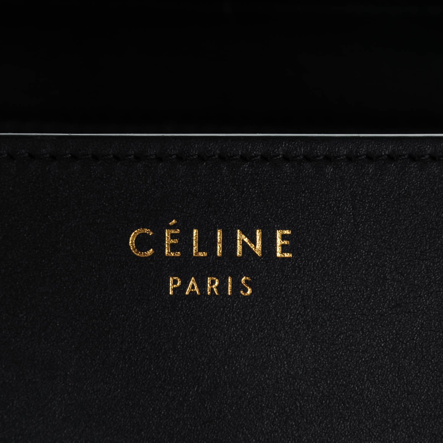 Celine Smooth Calfskin Mini Luggage Black 9 of 9