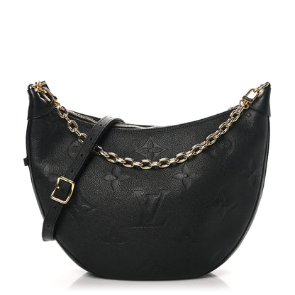 Louis Vuitton Empreinte Monogram Giant Loop Hobo Black 1 of 9