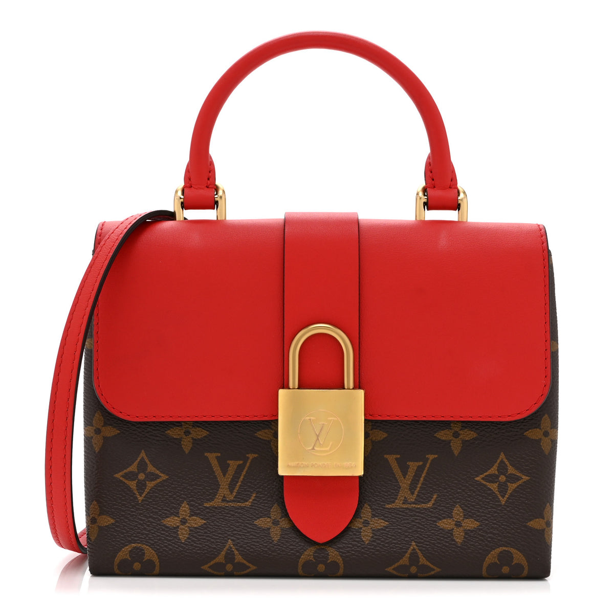 Louis Vuitton Monogram Locky BB Coquelicot 1 of 9