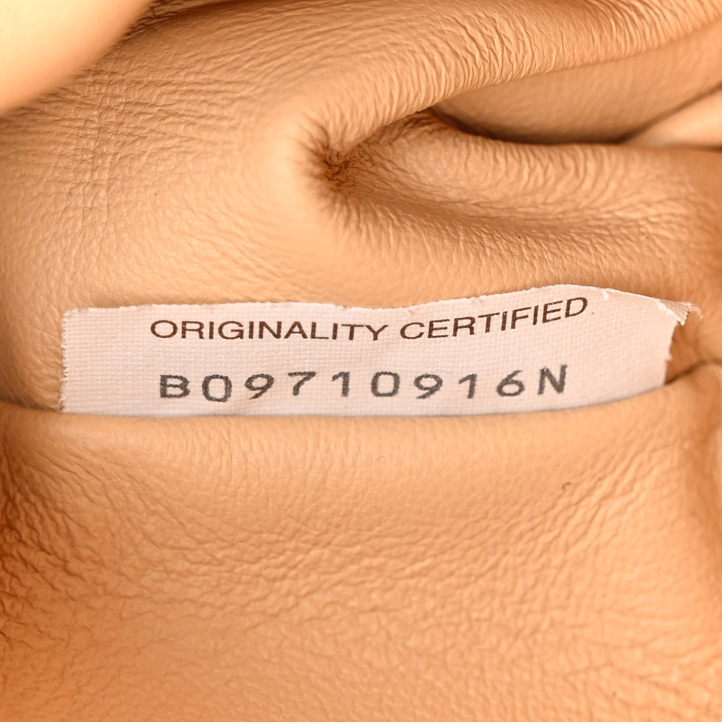 Nappa Intrecciato The Mini Pouch Almond