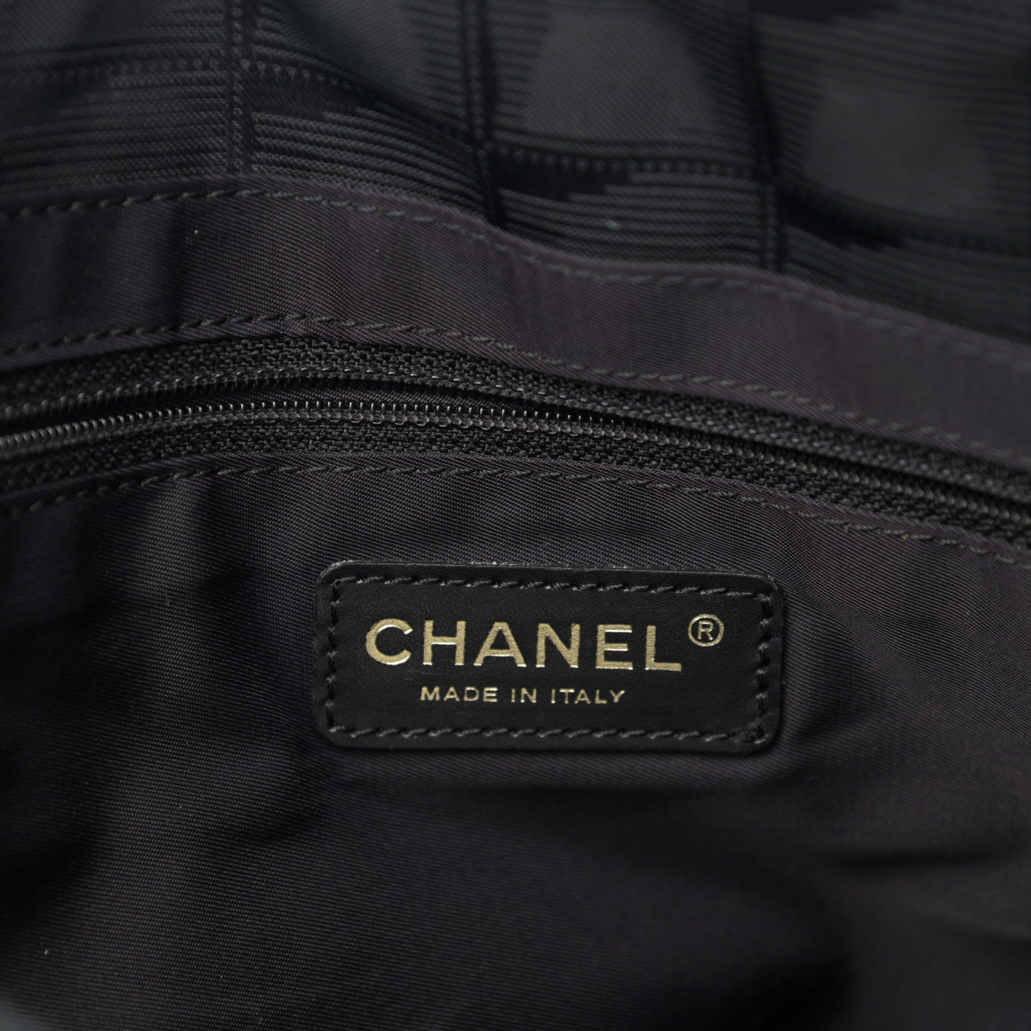 Chanel Nylon Medium Travel Tote Black 6 of 11