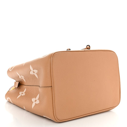 Louis Vuitton Empreinte Monogram Giant Neonoe MM Arizona Beige 5 of 10