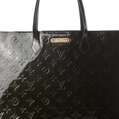 Louis Vuitton Vernis Wilshire MM Blue Infini 7 of 11