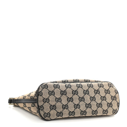 Gucci Monogram Web Boat Pochette Black 3 of 7