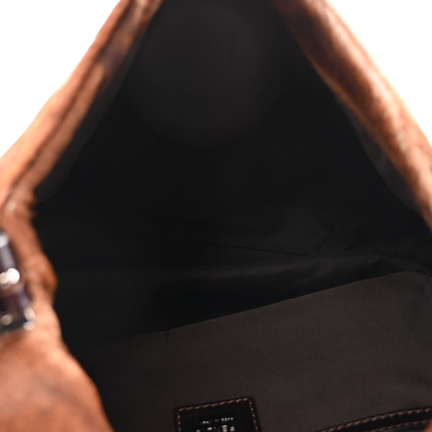 Fendi Calf Hair Mama Baguette Brown 5 of 12